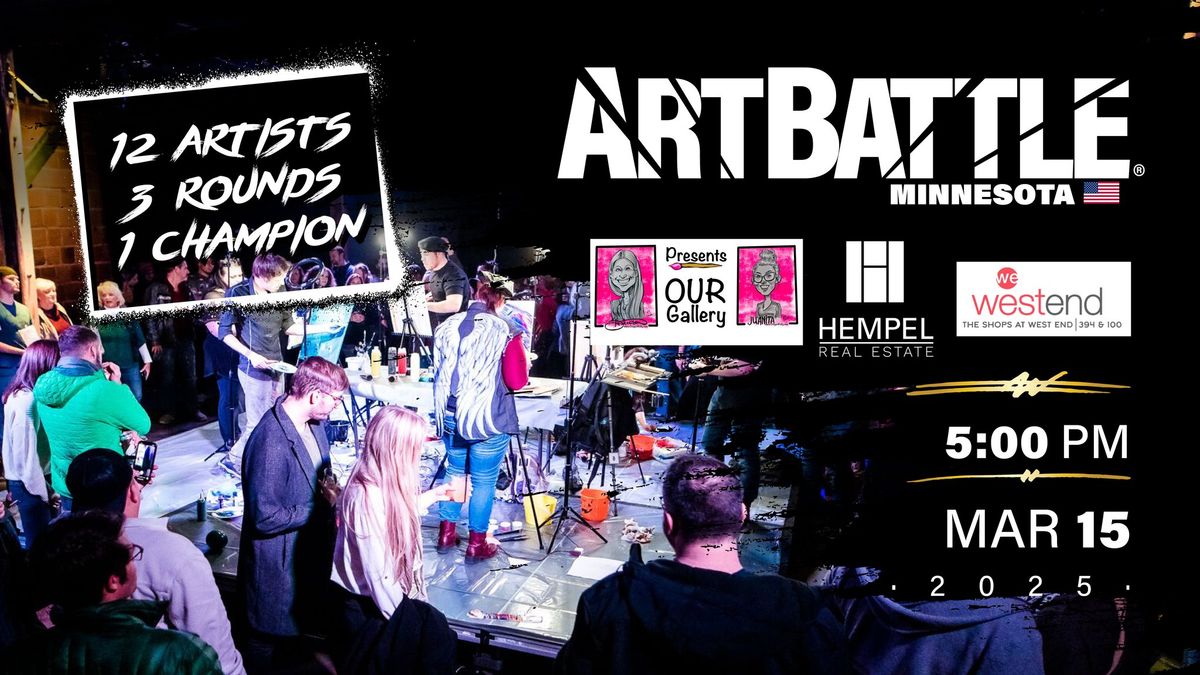 Art Battle Minnesota - March 15, 2025