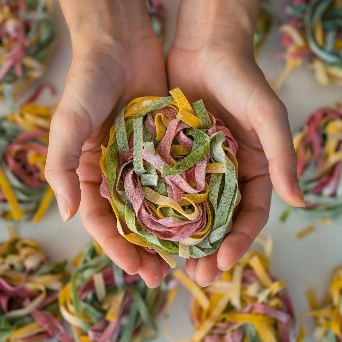 COLORFUL FRESH PASTA WORKSHOP + LUNCH