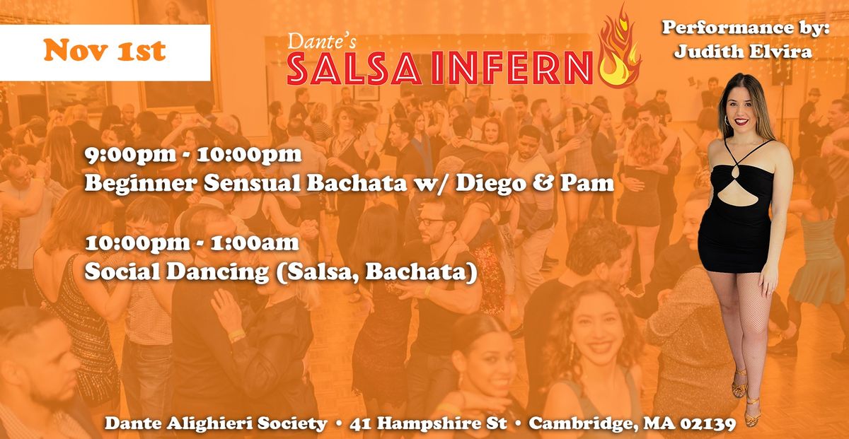 Dante's Salsa Inferno Nov 1st Salsa\/Bachata Dance Social!