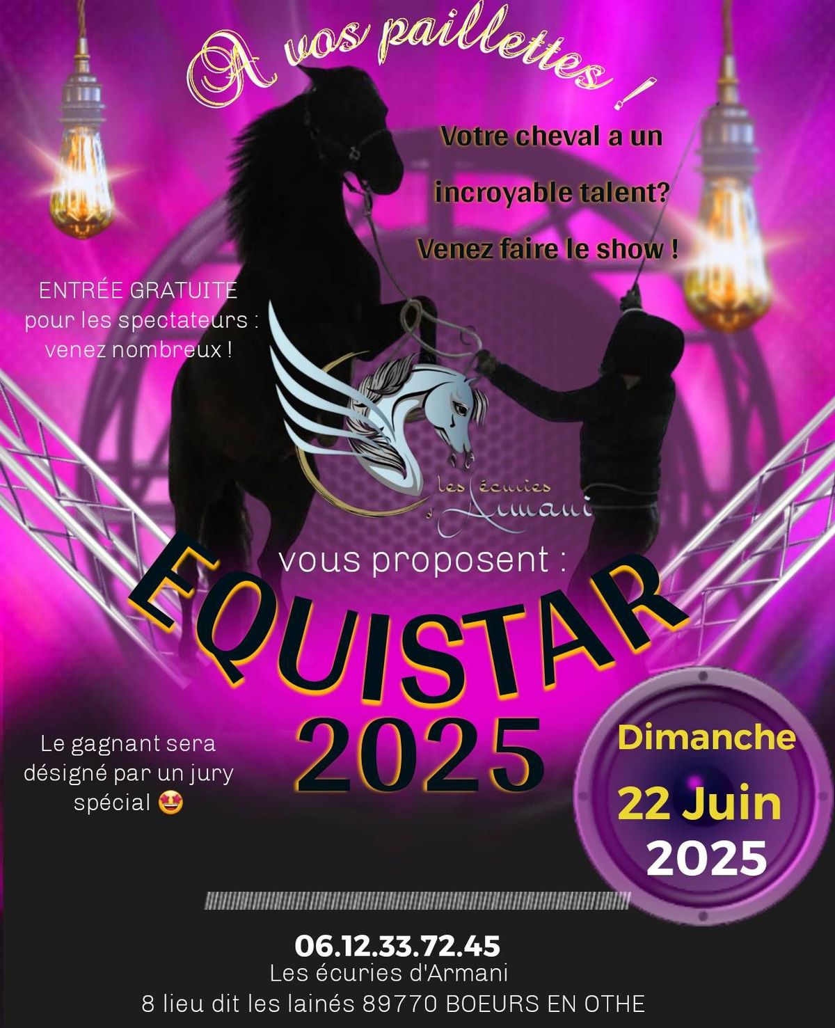 Concours EQUISTAR 2025 