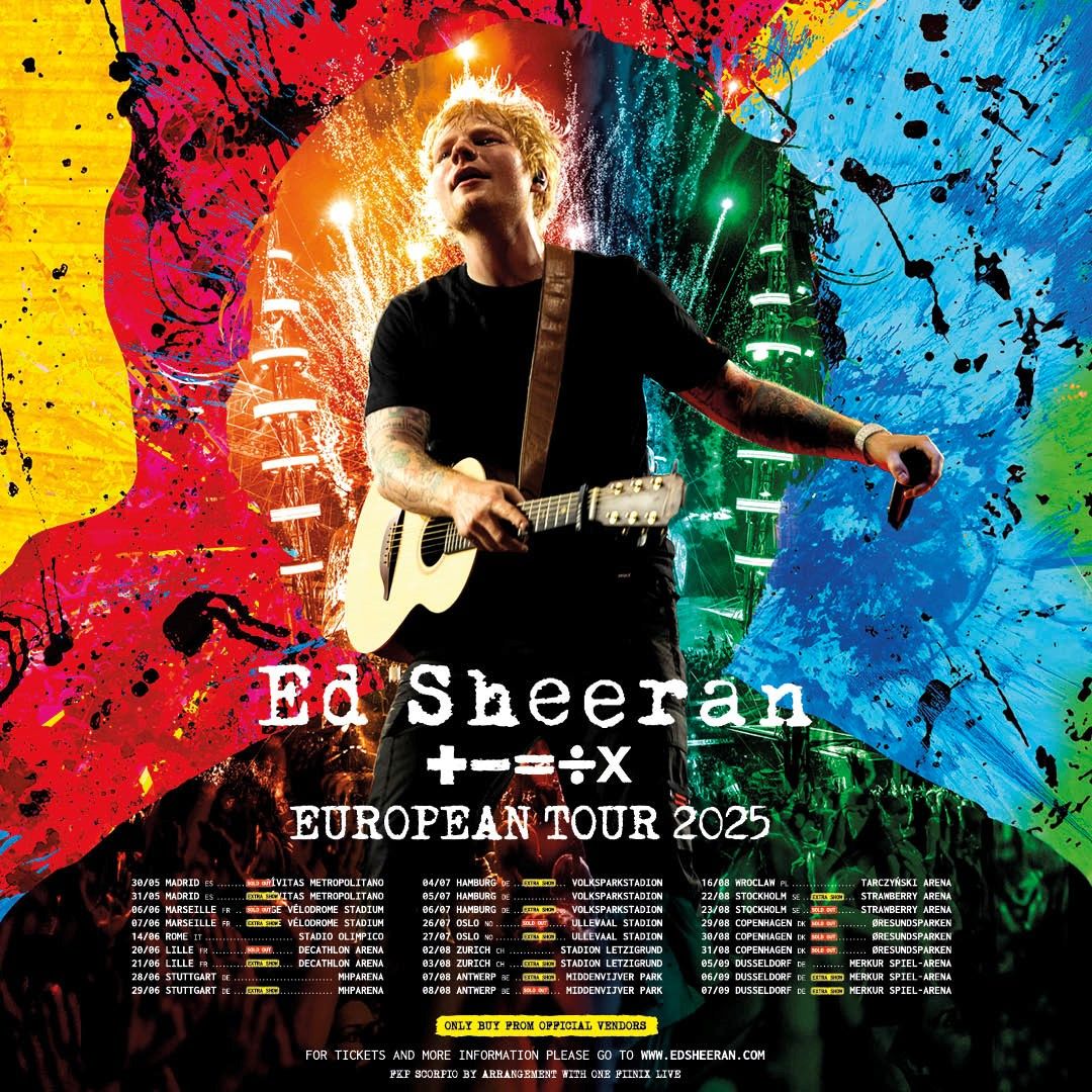 Ed Sheeran Madrid Tickets