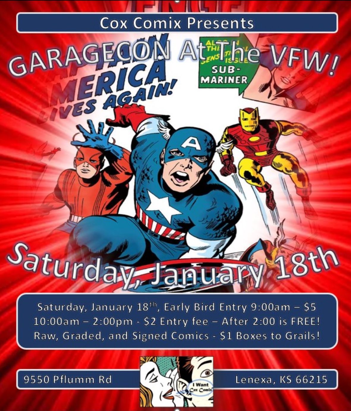 GarageCon at the VFW!