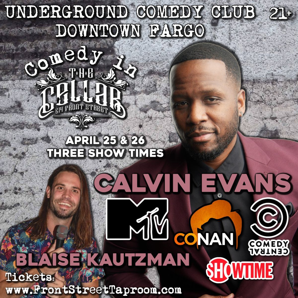 Comedy in the Cellar - Calvin Evans