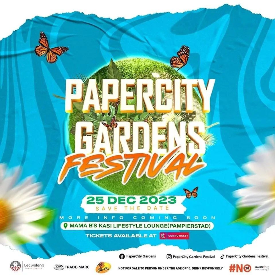 Papercity_gardens_festival, Mama B's Lounge, Bloemfontein, 25 December 2023