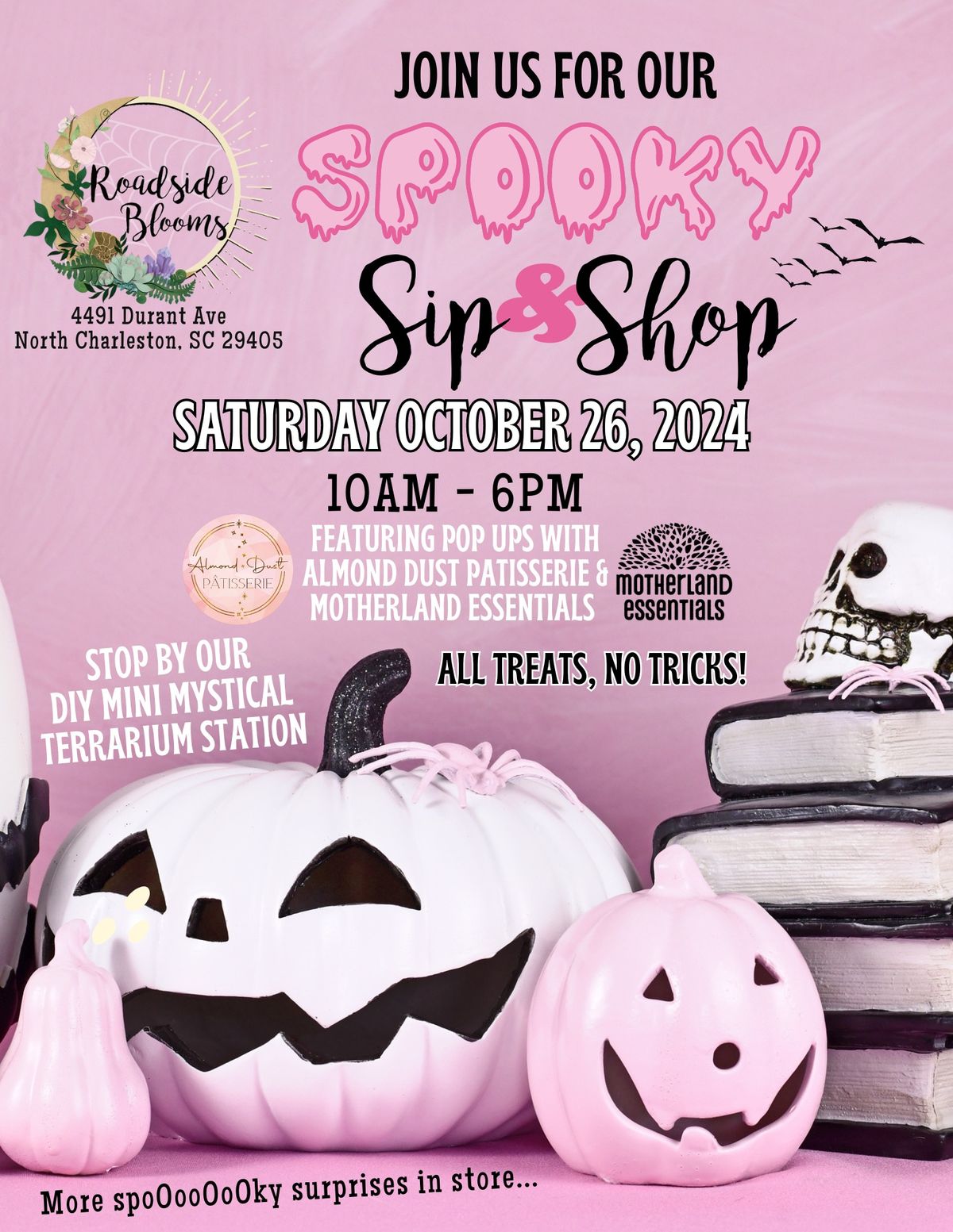 Spooky Sip & Shop