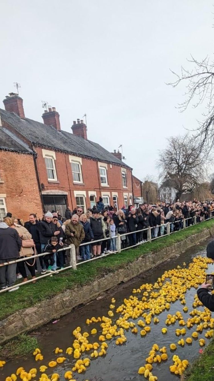 Cosby\u2019s Annual Charity Boxing Day Duck Race