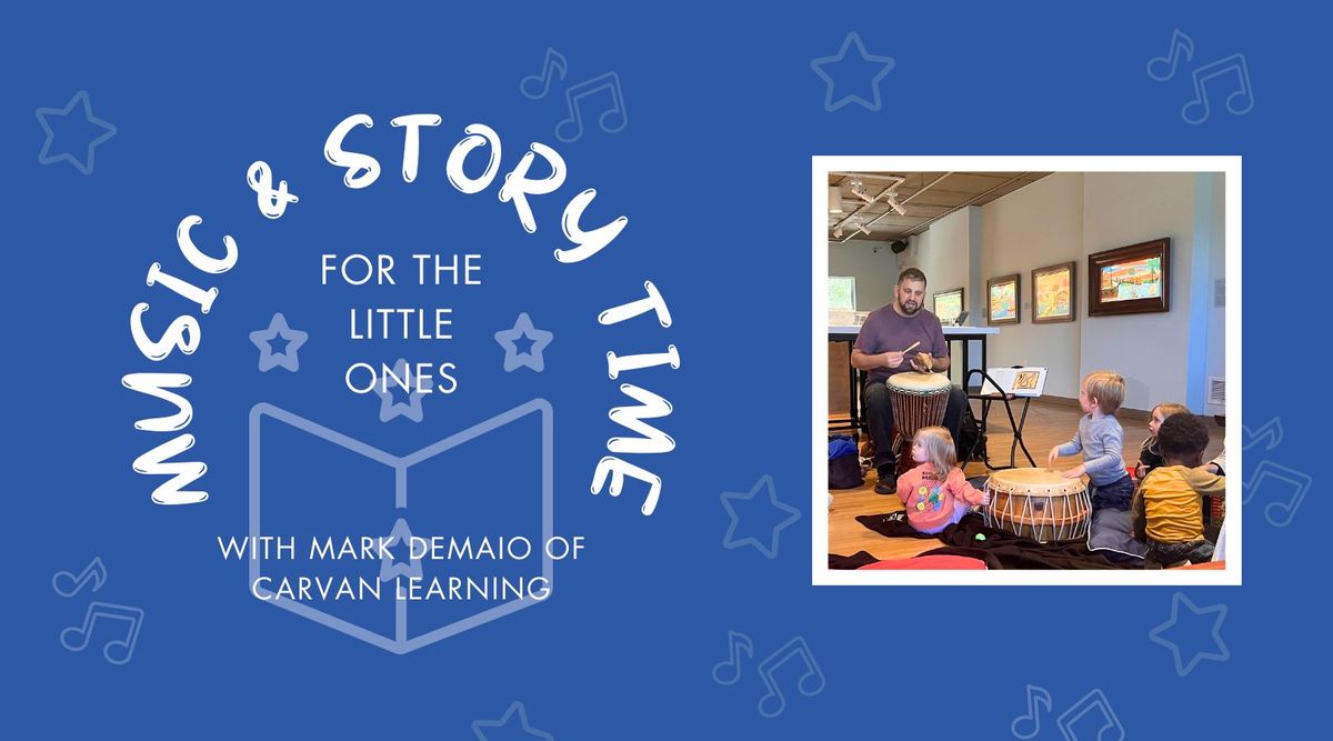 Music and Story Time with Mark DeMaio of Caravan Learning