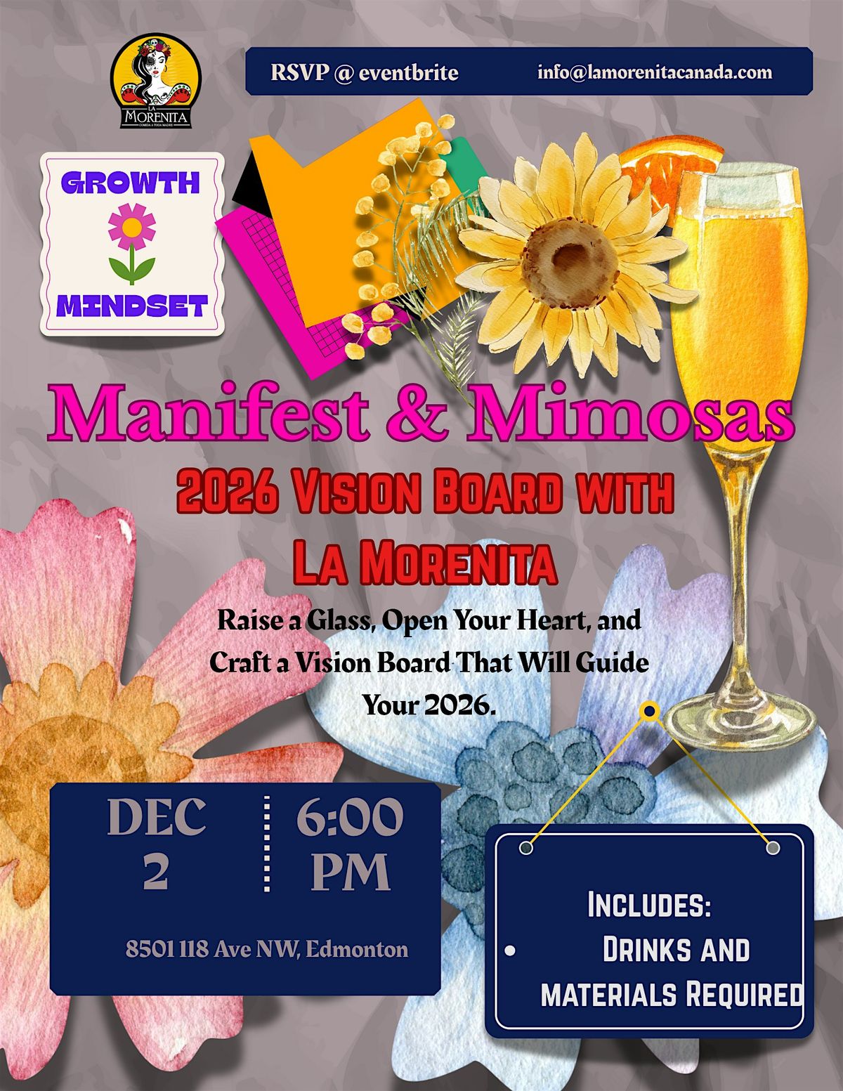 Manifest and Mimosas - Vision Board Workshop