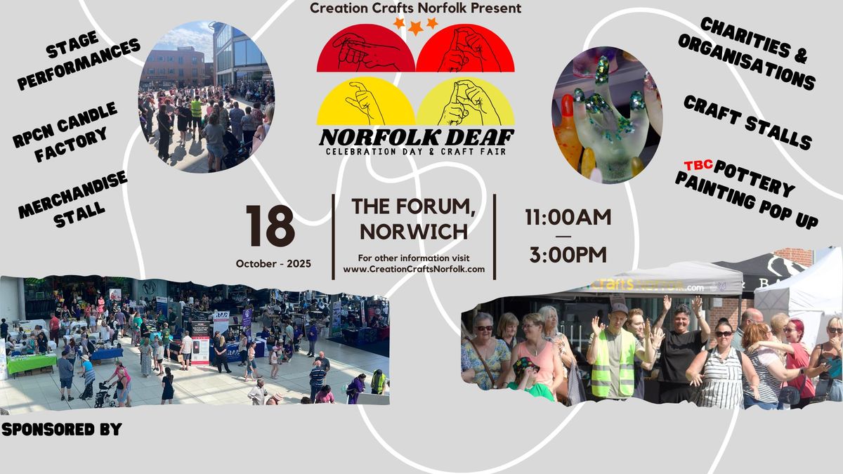 Norfolk Deaf Celebration Day & Crafts Fair - The Forum, Norwich