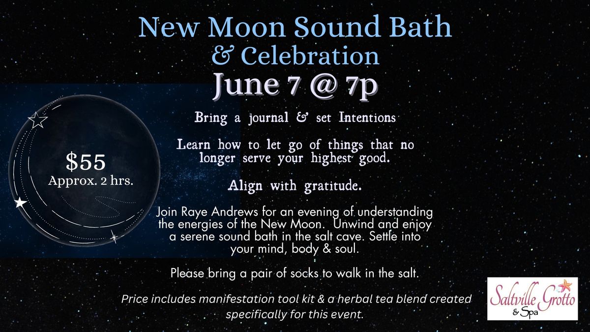 June New Moon Sound Bath & Celebration