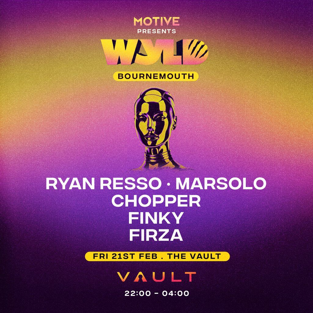 WYLD Bournemouth: Marsolo, Ryan Resso, Chopper + more