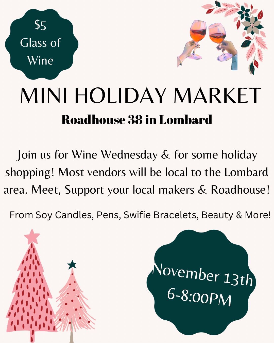 HOLIDAY MARKET!!