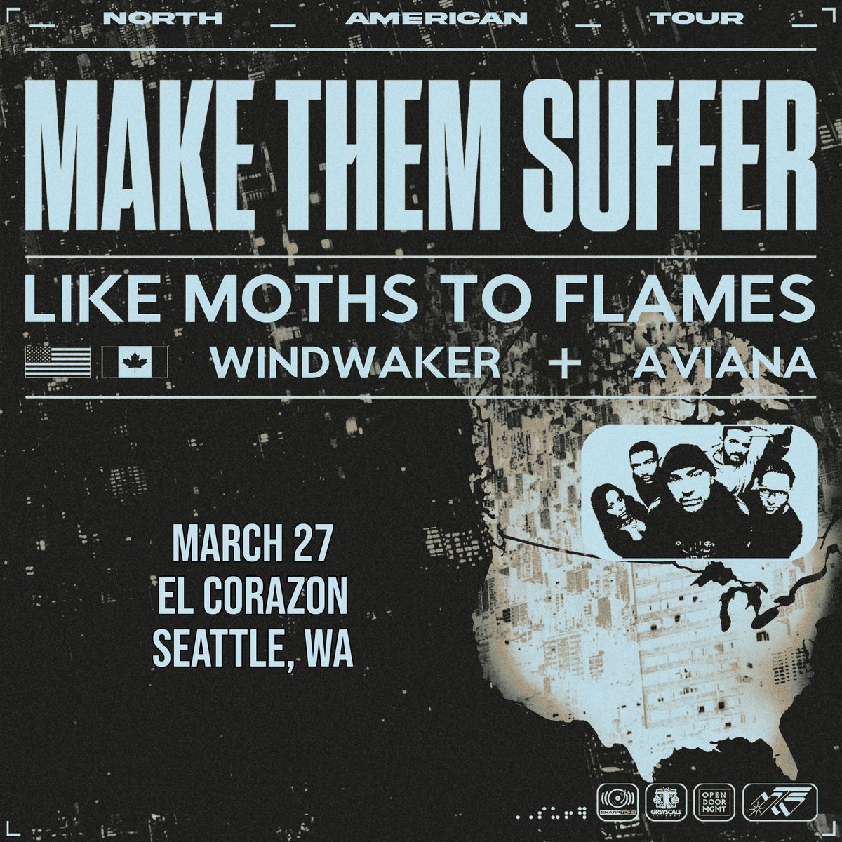 Make Them Suffer - El Corazon - Seattle, WA