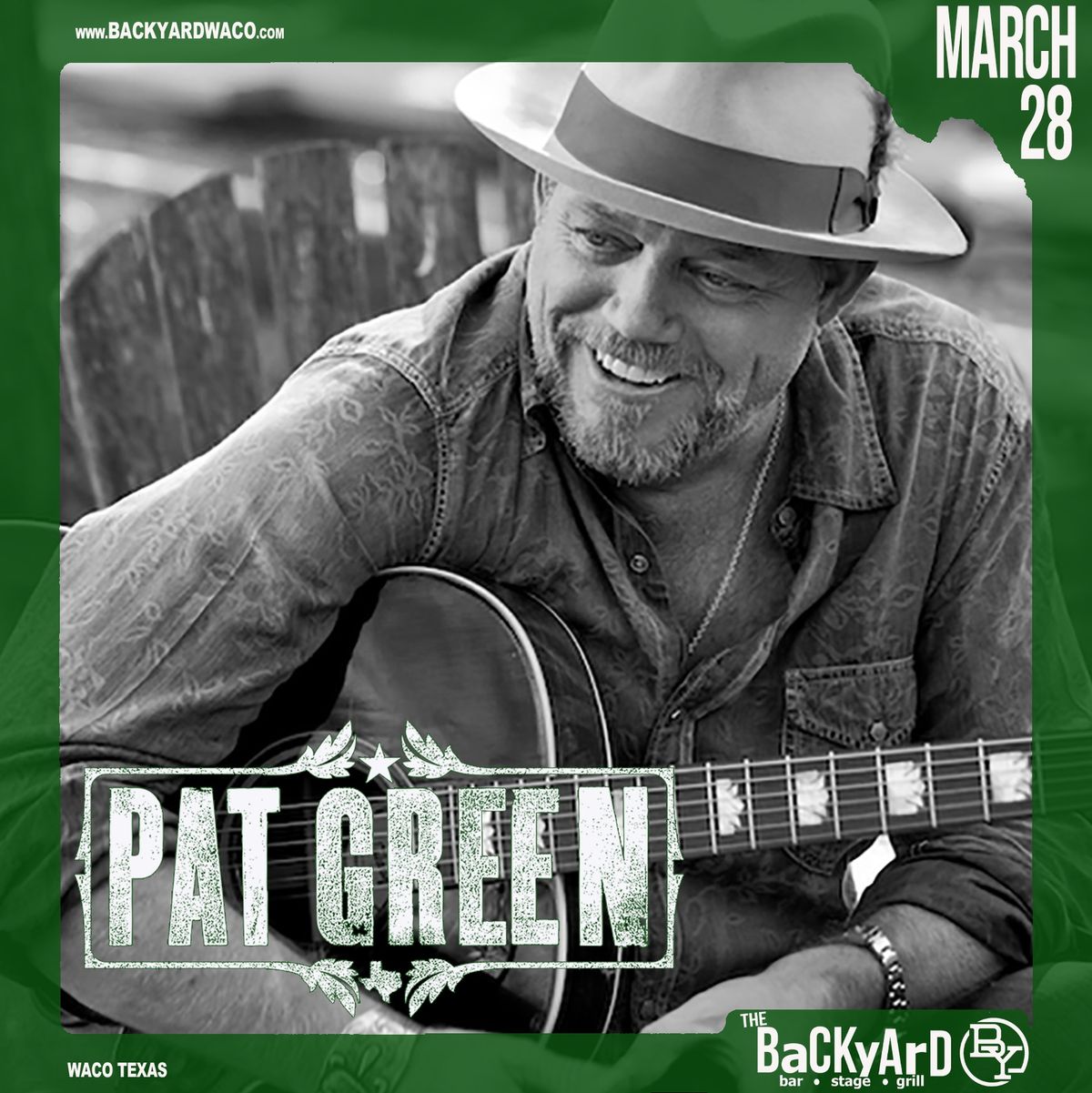 PAT GREEN in The Backyard