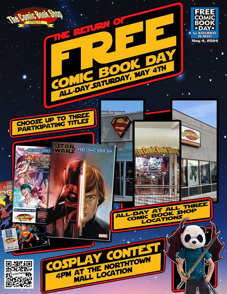 Free Comic Book Day and Cosplay Contest