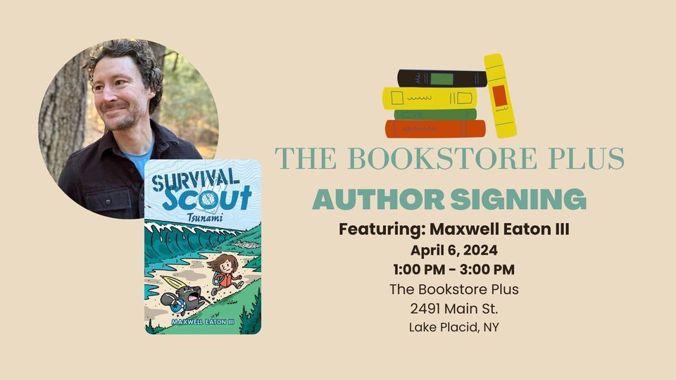 Book Signing with Maxwell Eaton III