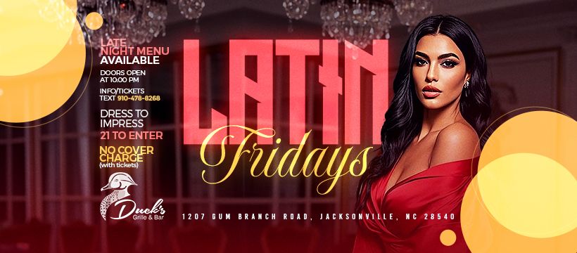 Latin Fridays at Duck's Grille & Bar