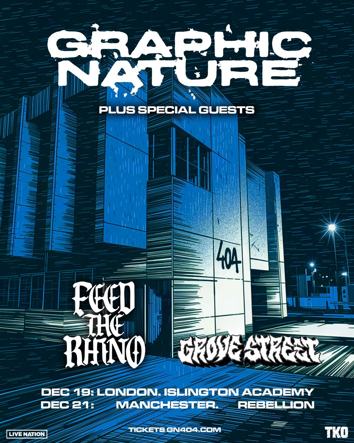 GRAPHIC NATURE with Feed The Rhino & Grove Street - London