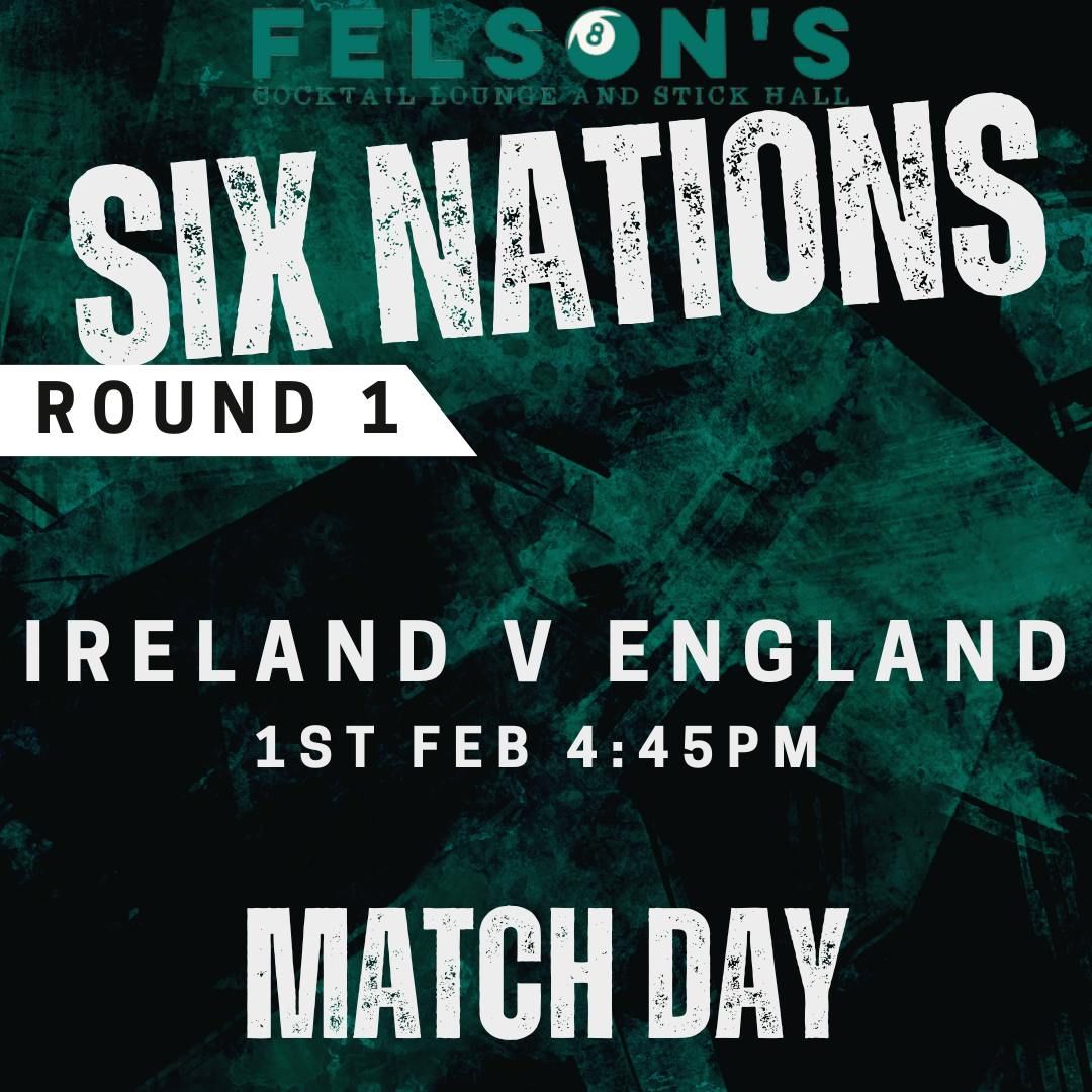 SIX NATIONS - Ireland vs England