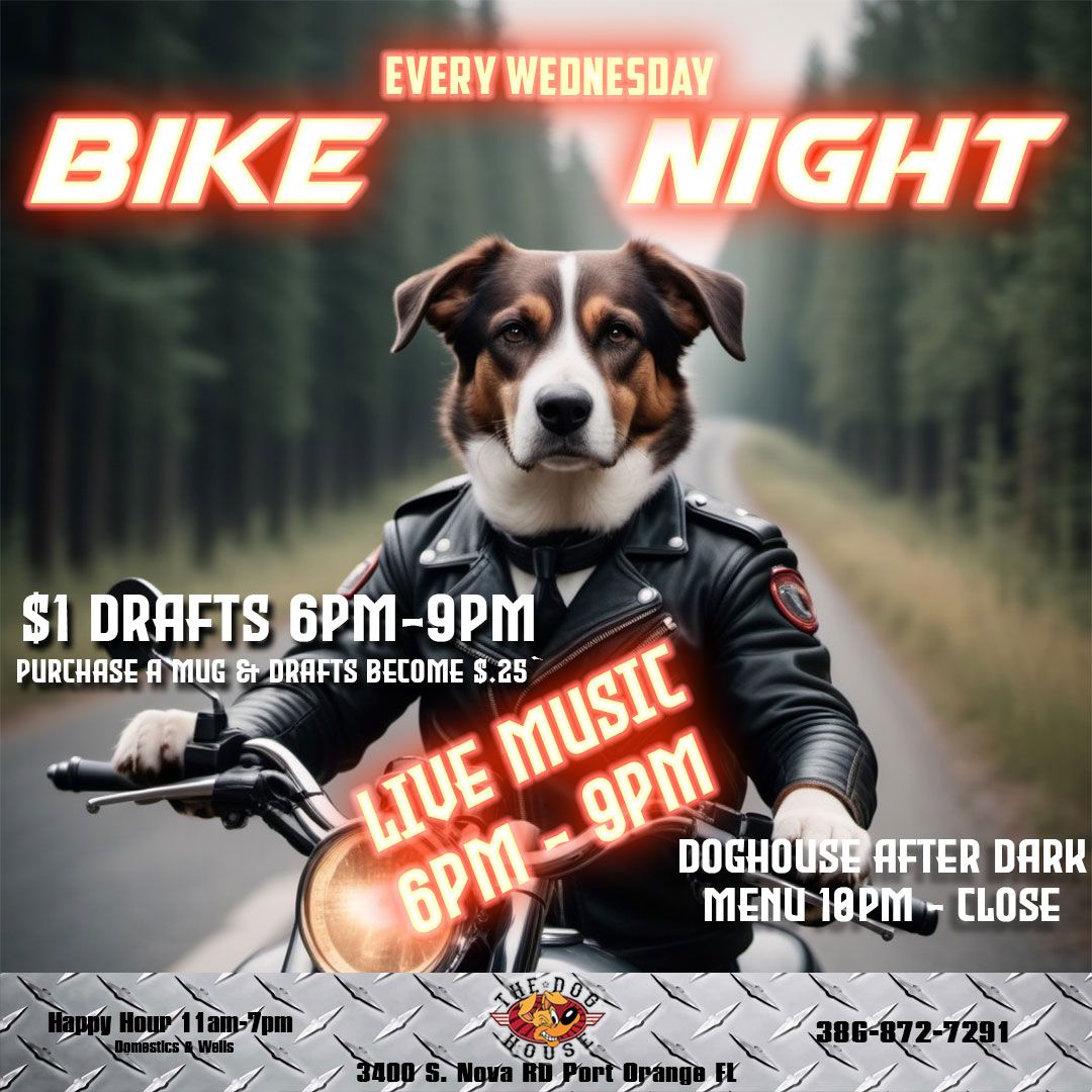 Wednesday is Bike Night