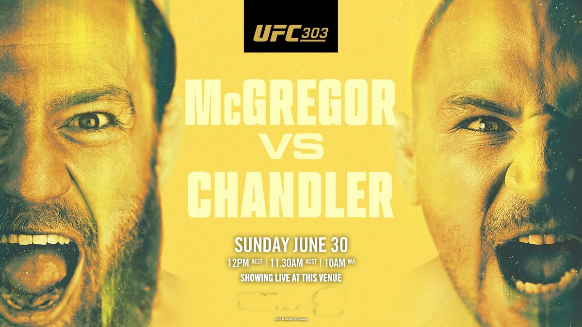 McGREGOR vs CHANDLER UFC303