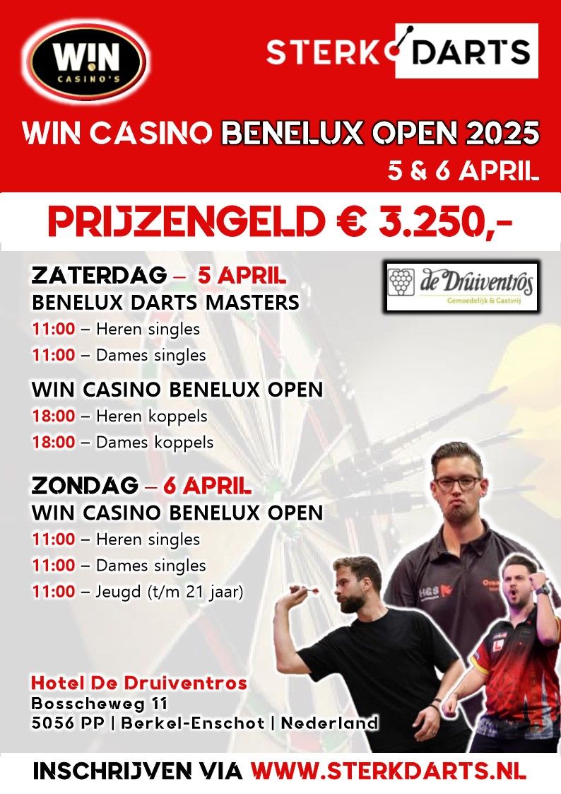 WIN Casino Benelux Open 2025