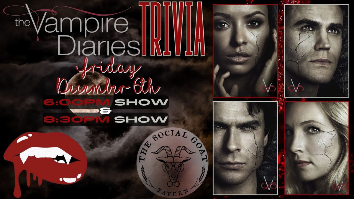 The Social Goat Presents: TVD Trivia