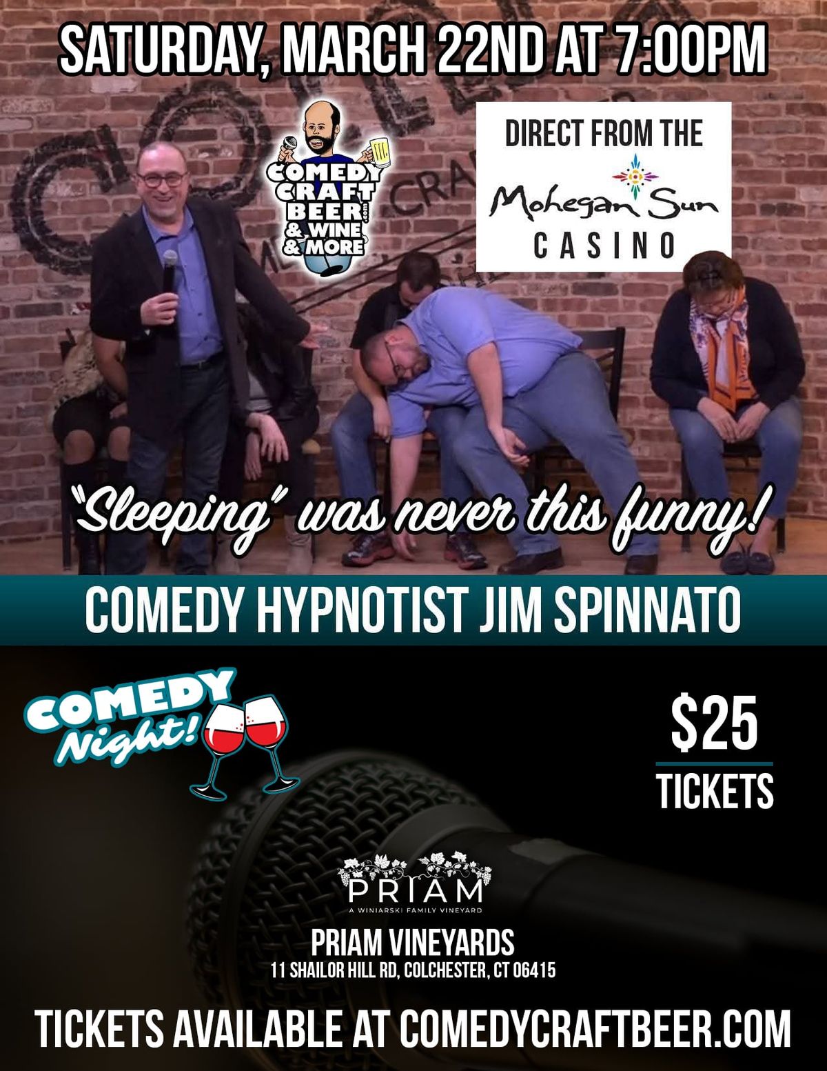 Comedy Hypnosis with Jim Spinnato