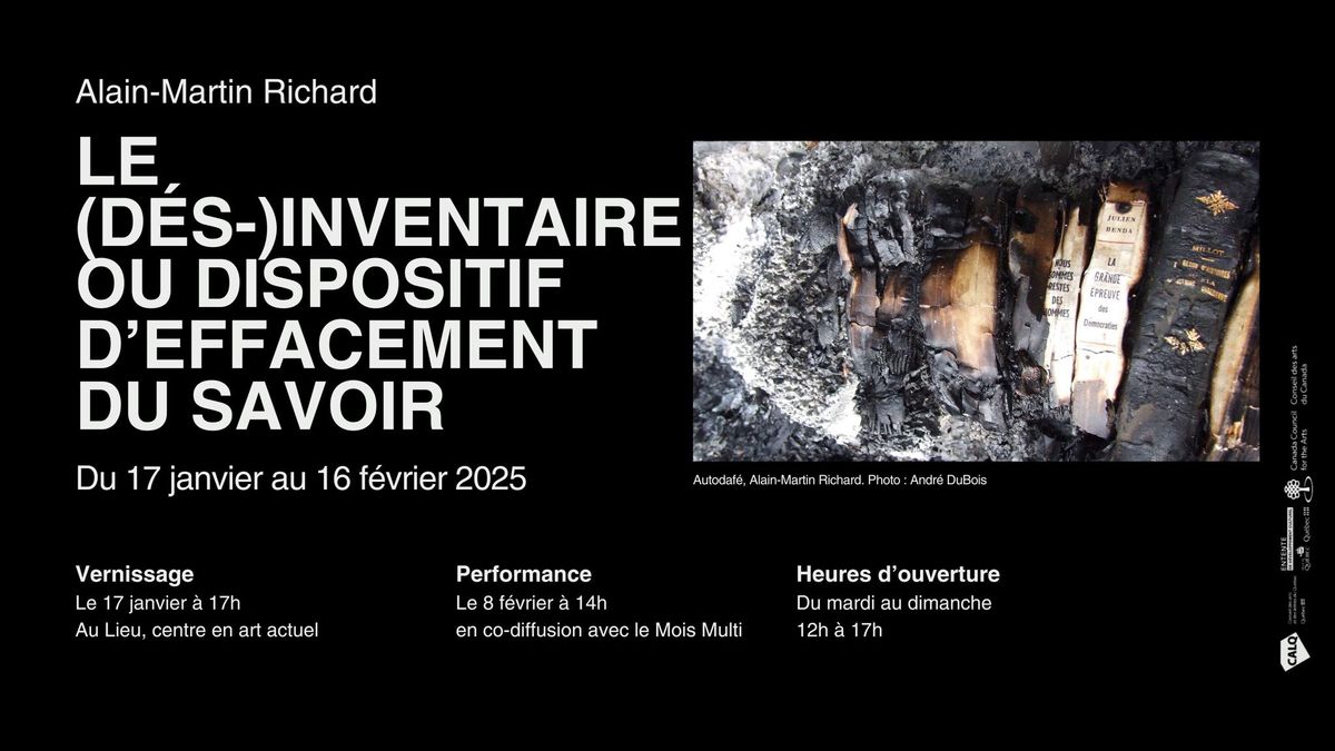 Alain-Martin Richard | Performance