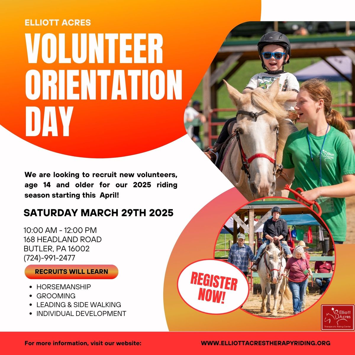 Volunteer Orientation Day