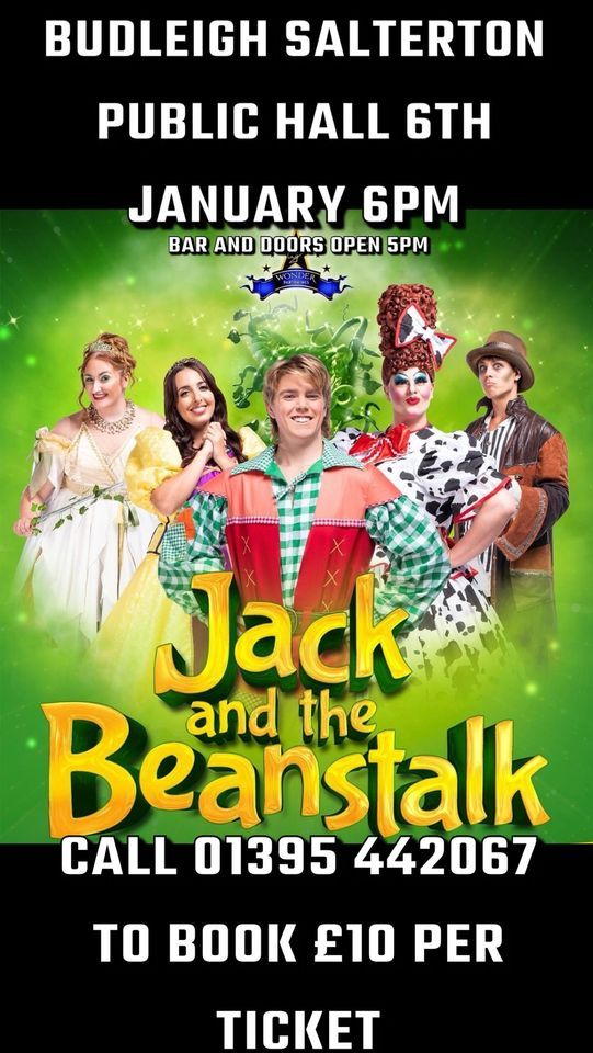 Jack and the Beanstalk Pantomime , Budleigh Salterton Public Hall ...