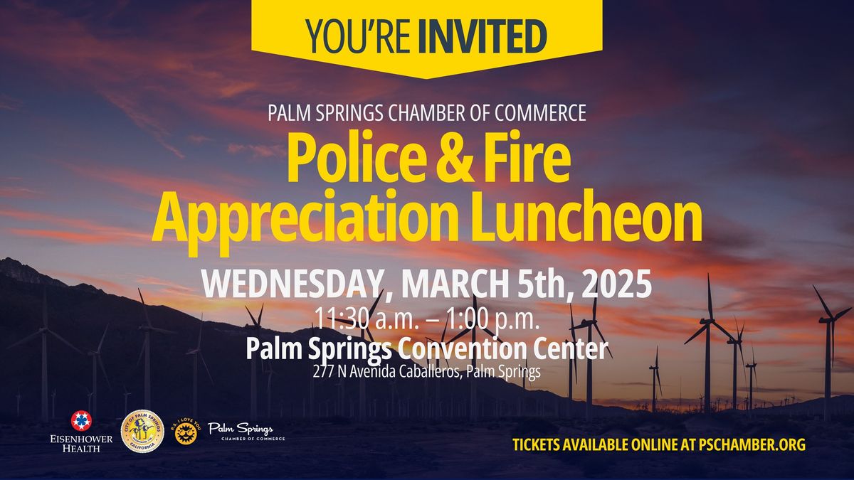 Police & Fire Appreciation Luncheon