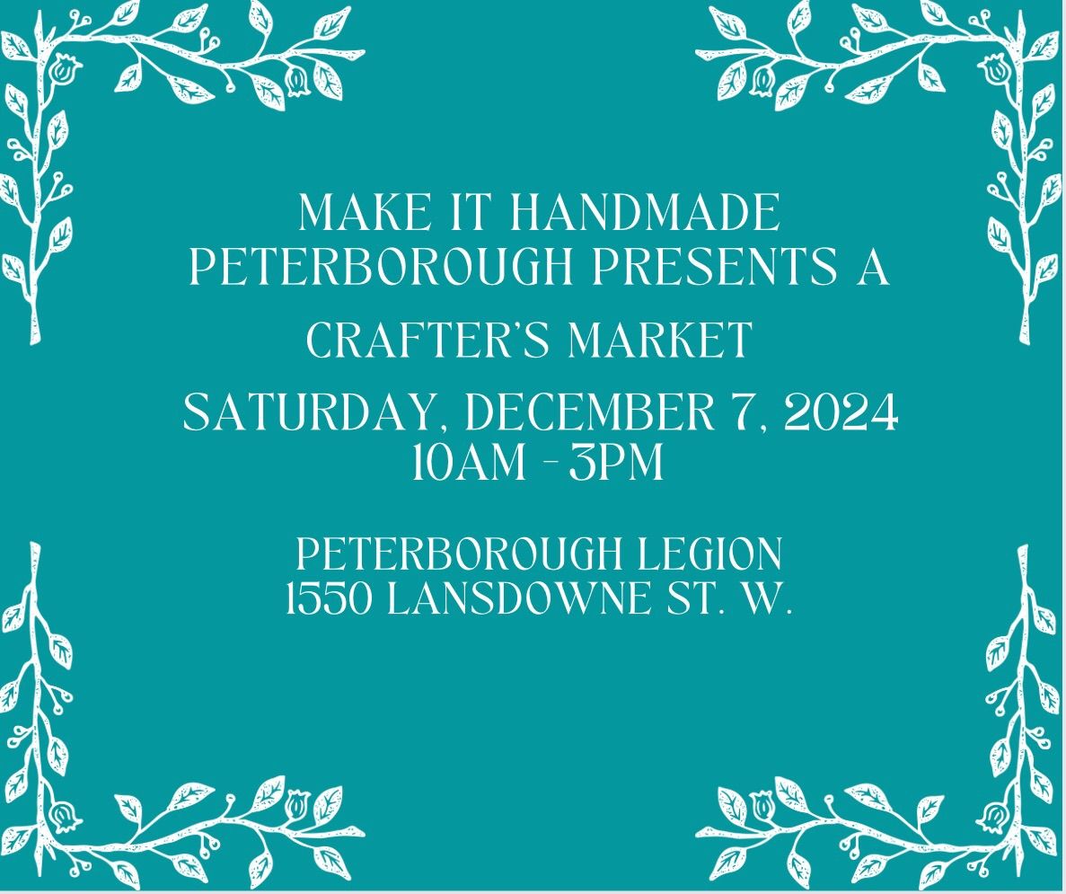 Make It Handmade Peterborough Crafters Event 