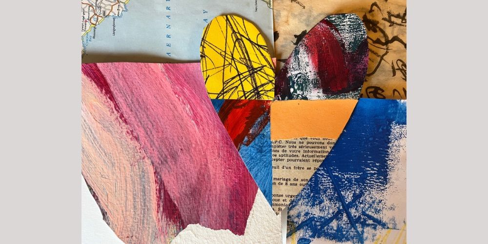 Collage Hearts Workshop with Hannah Cawthorne