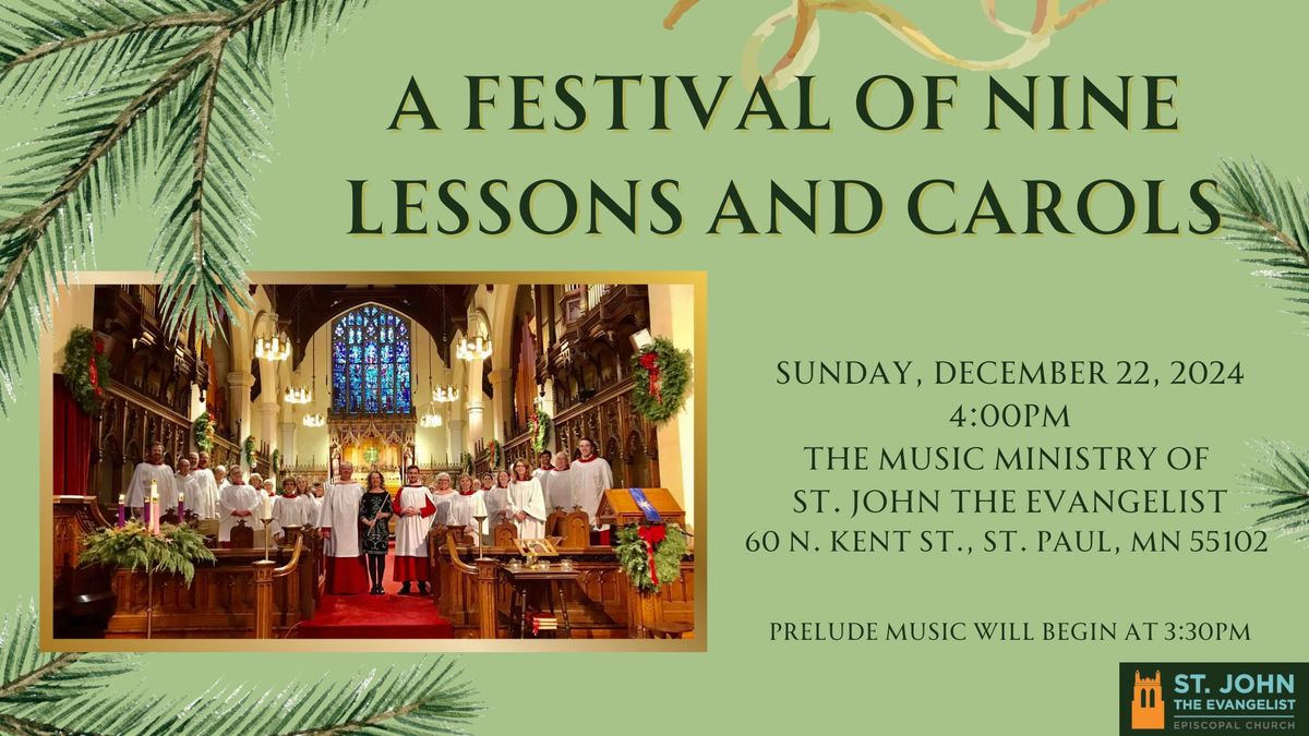 A Festival of Nine Lessons and Carols