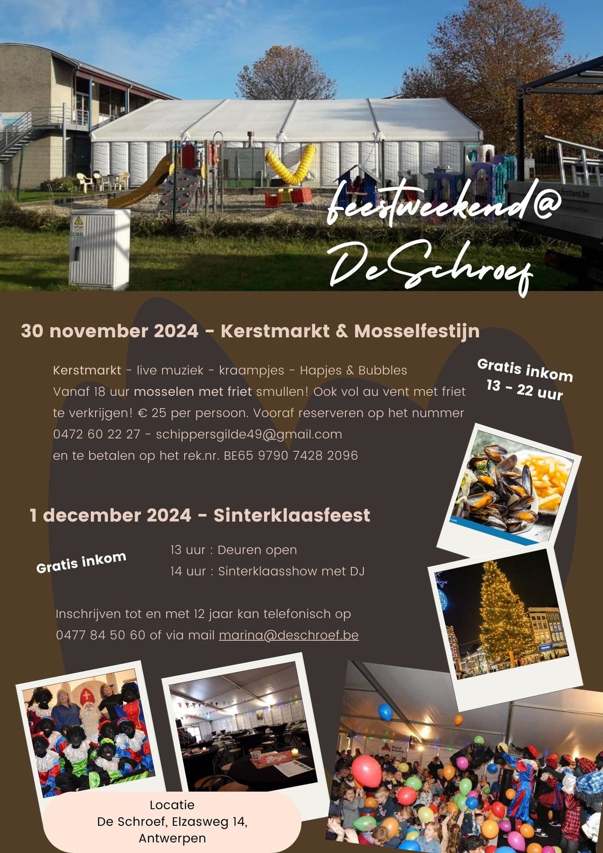 Feestweekend @ De Schroef