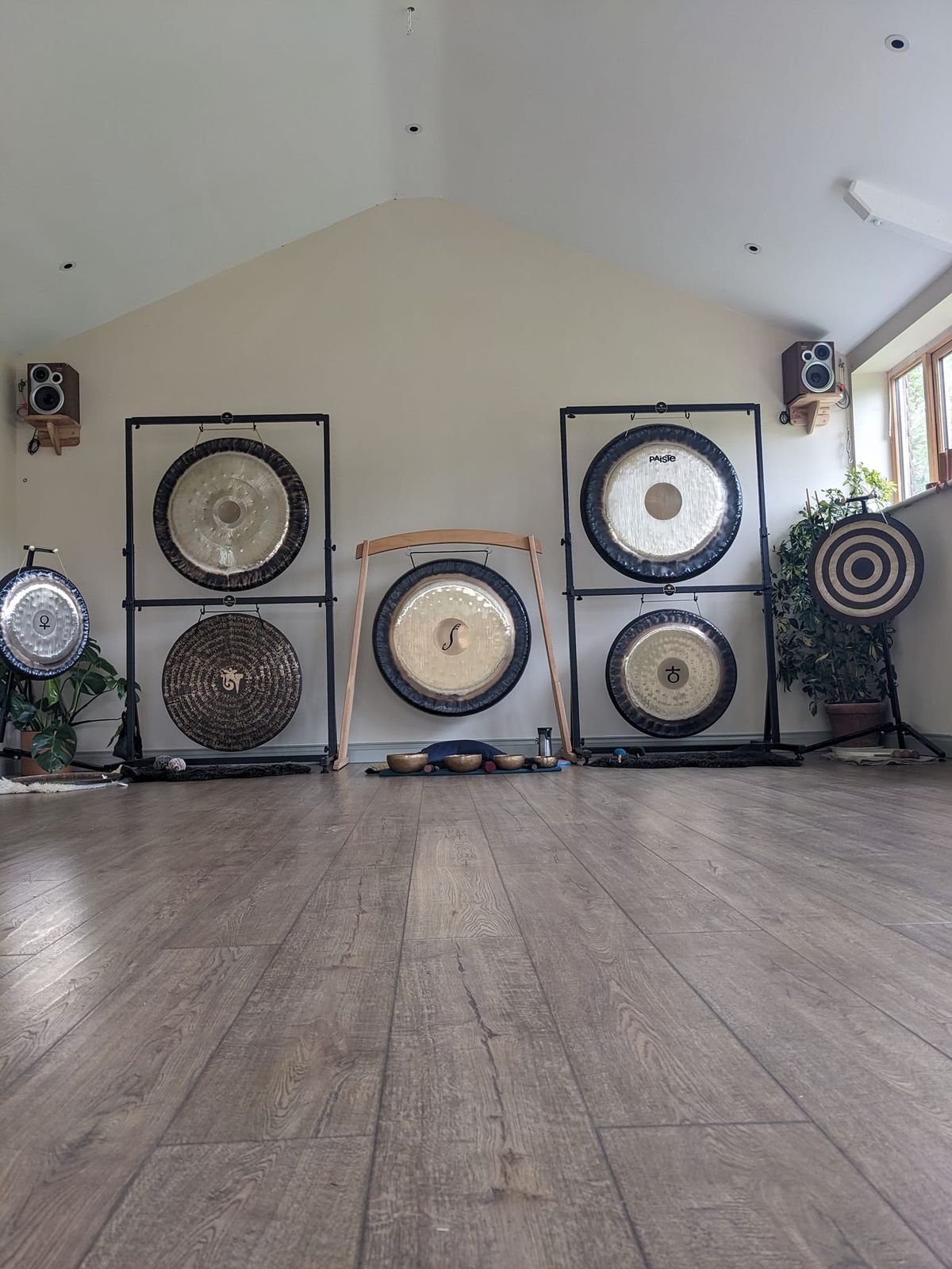 Gong Bath at Treflach Farm