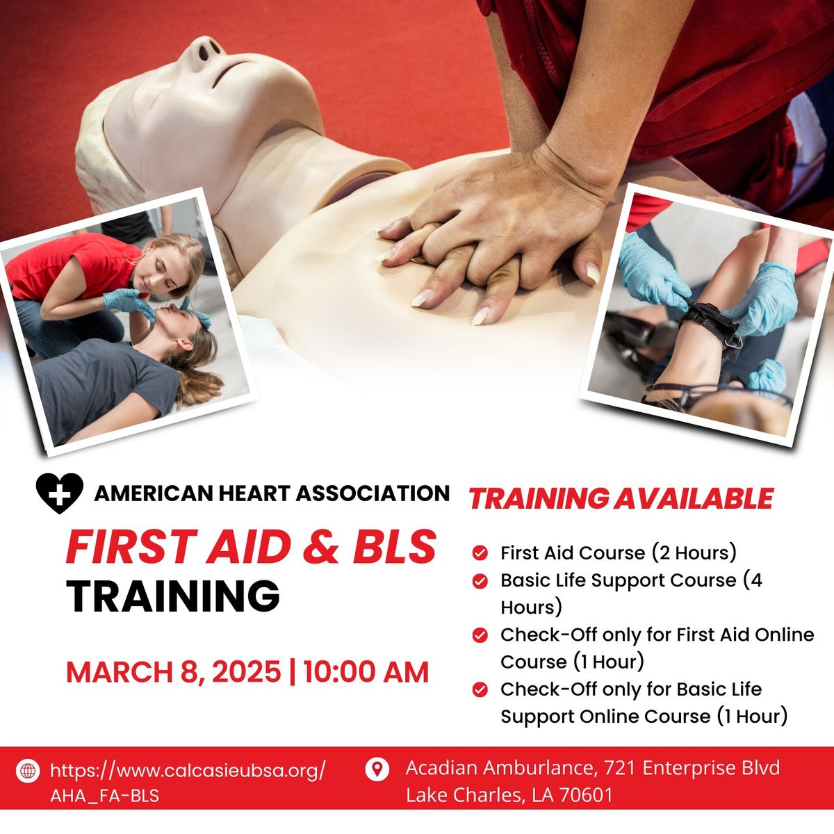 AHA First Aid and Basic Life Support (BLS)