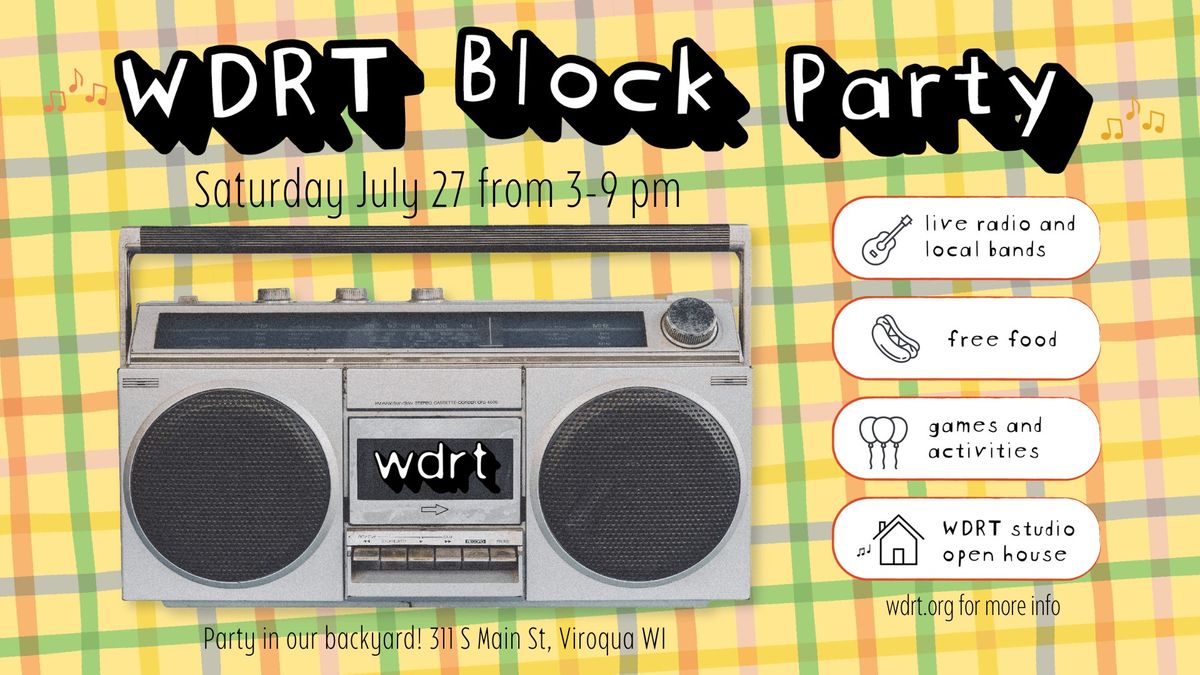 WDRT Block Party