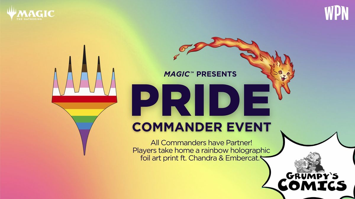 Grumpy Welcomes All - Pride Event