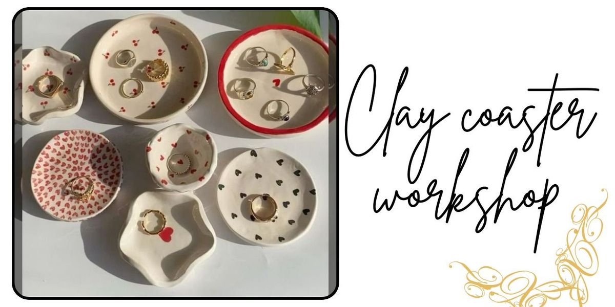 Clay coaster workshop