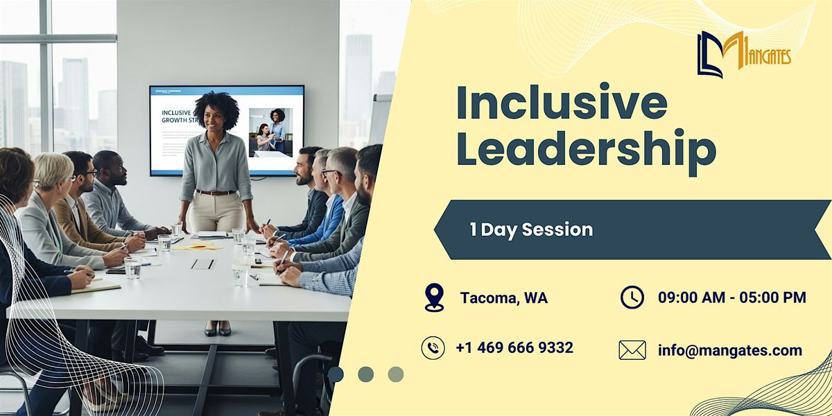 Inclusive Leadership: 1 Day Session in Tacoma, WA