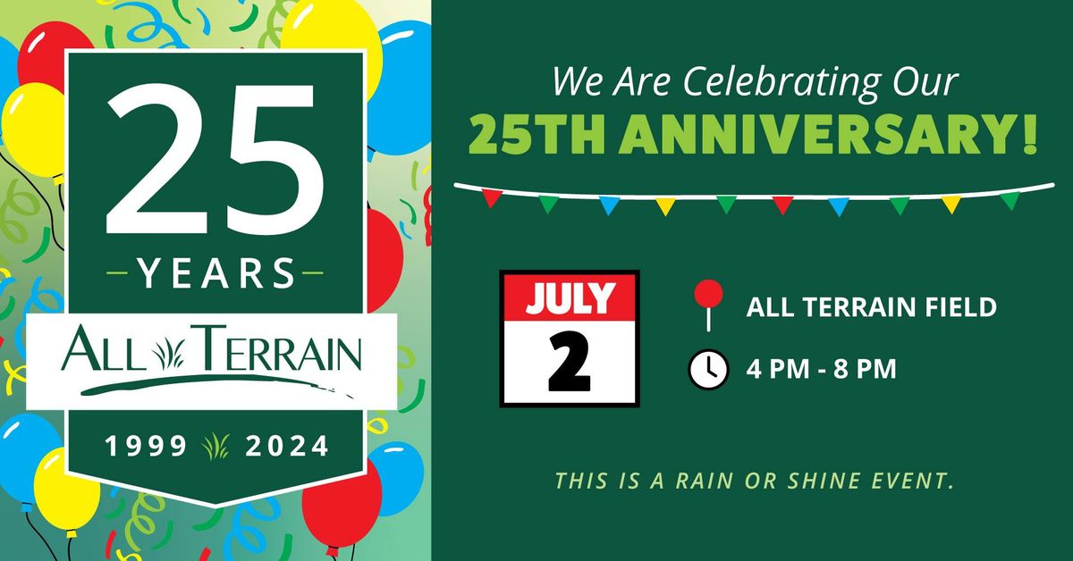 All Terrain's 25th Anniversary Celebration 