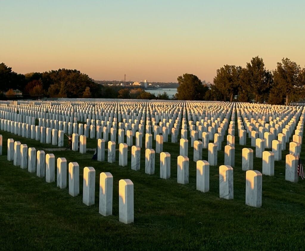 Wreaths Retirement at Jefferson Barracks National Cemetery