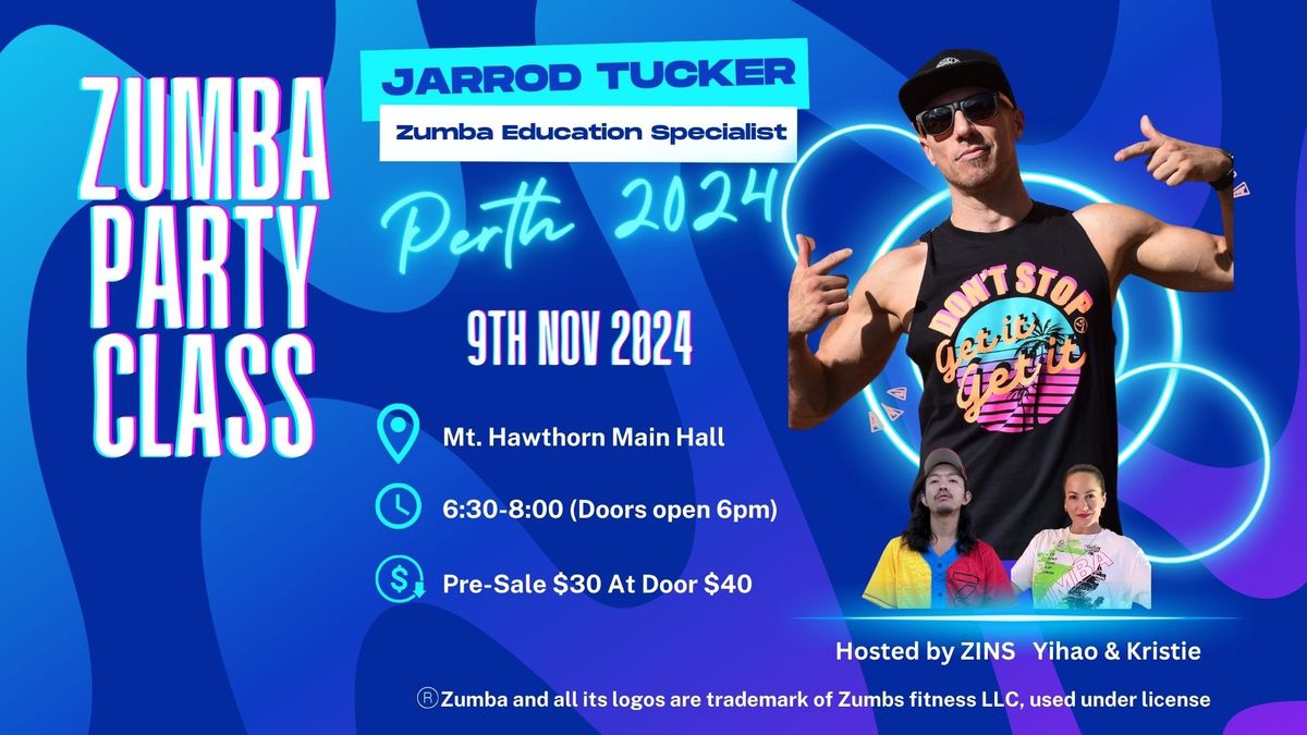 ZUMBA PARTY CLASS with JARROD TUCKER