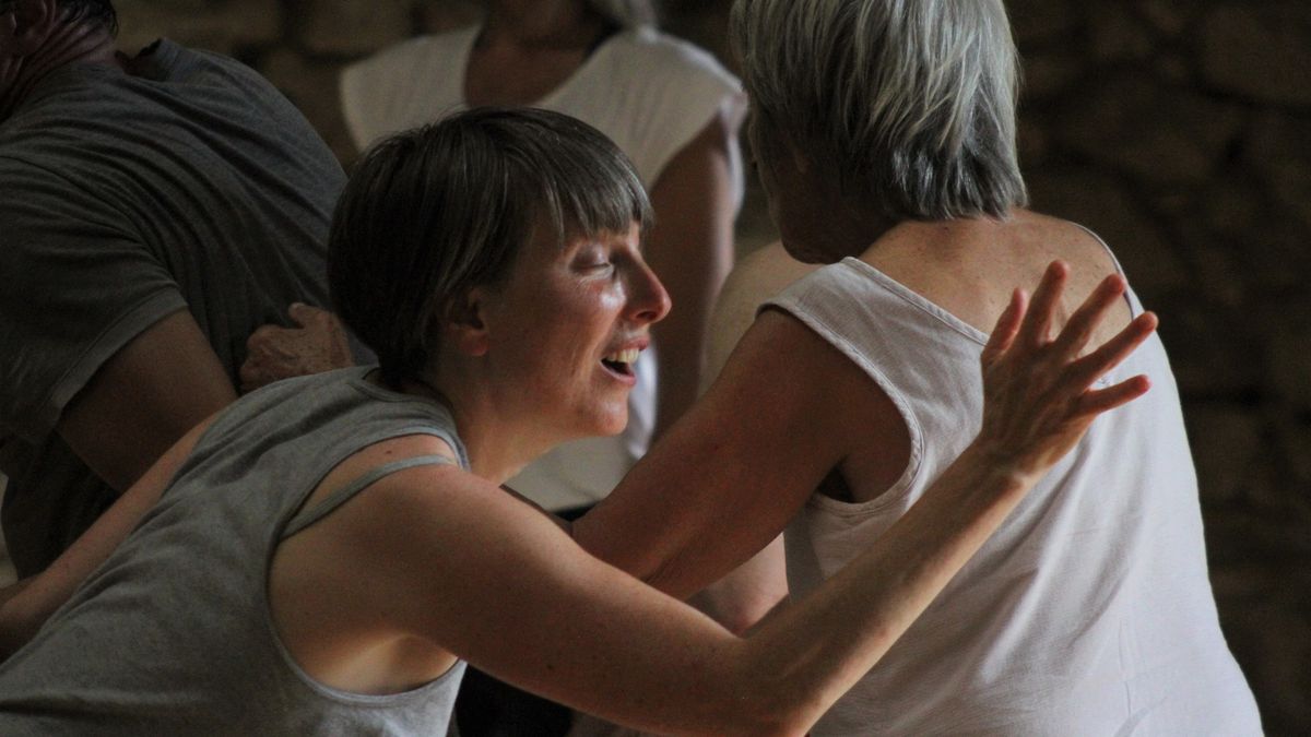 Voix et Contact Improvisation, avec Catherine Kych et Maryline Guitton