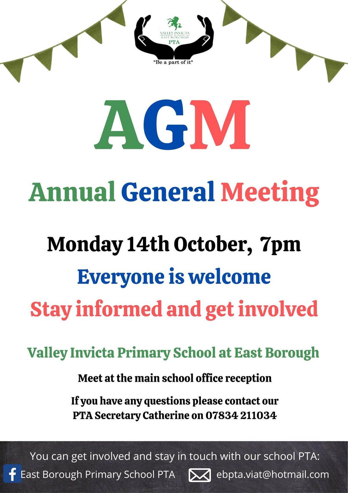 PTA Meeting - AGM (Annual General Meeting)