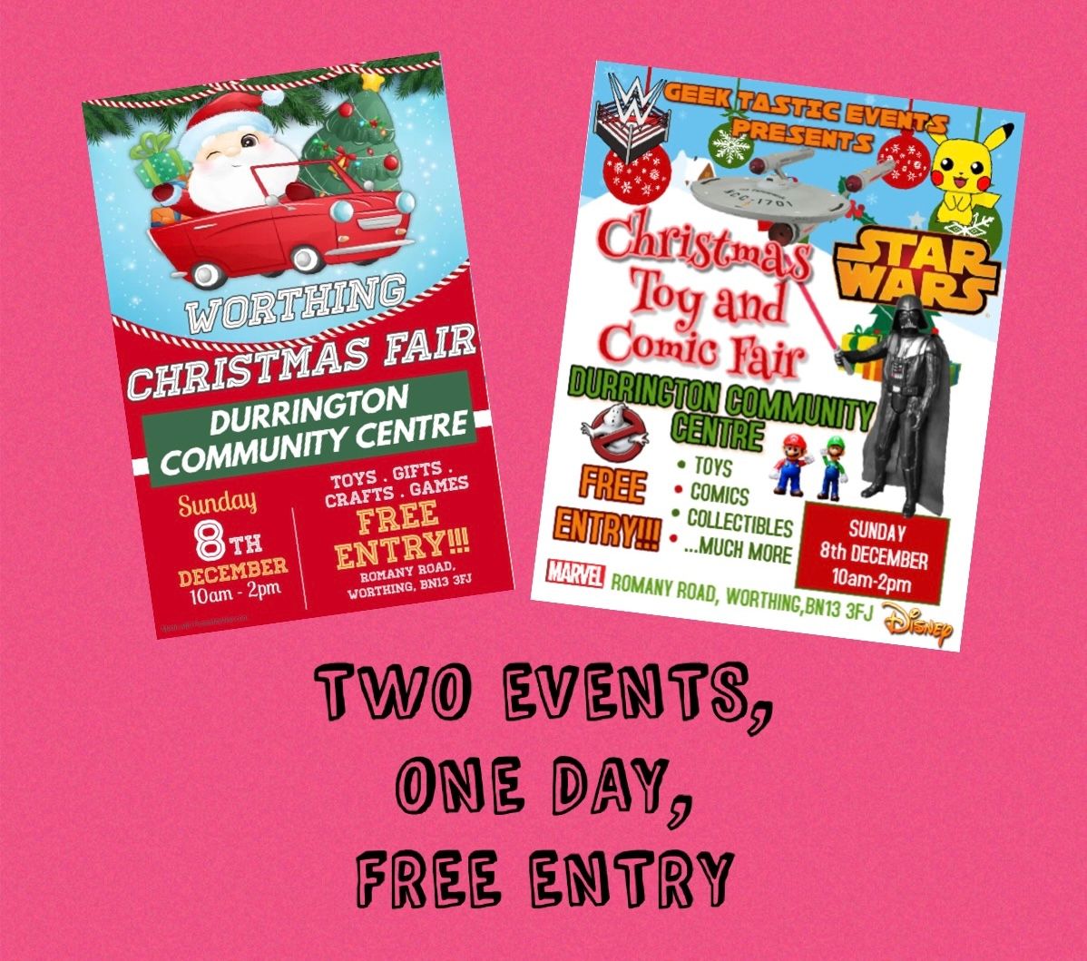 WORTHING CHRISTMAS FAIR and TOY & COMIC FAIR