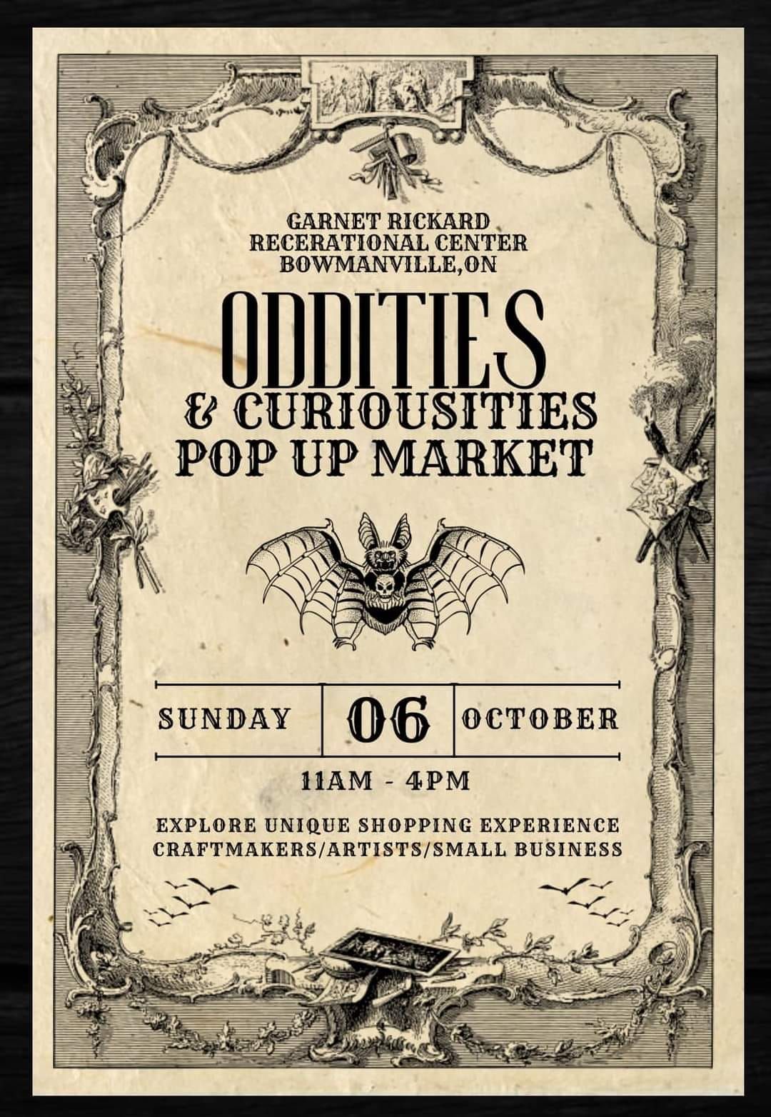 Oddities & Curiosities POP-UP MARKET 