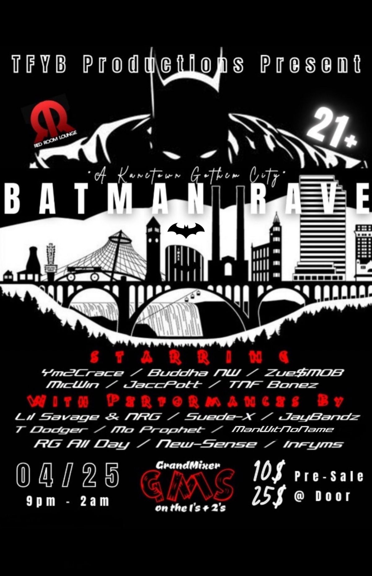 \u201cA KaneTown Gotham City\u201d BatMan Rave